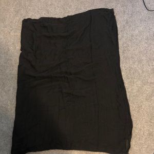 Black scarf